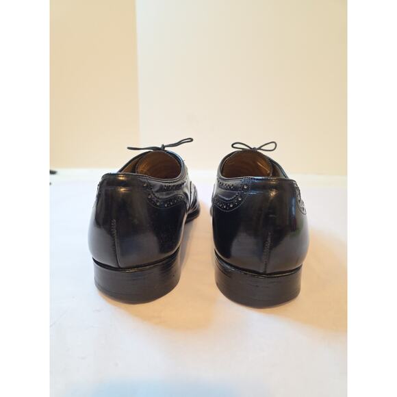 Johnston & Murphy Aristocraft Mens Wingtip Oxford Dress Shoes 10.5 C/A Black USA main image 13